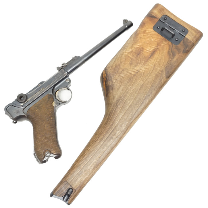 Etui Crosse bois Luger P08