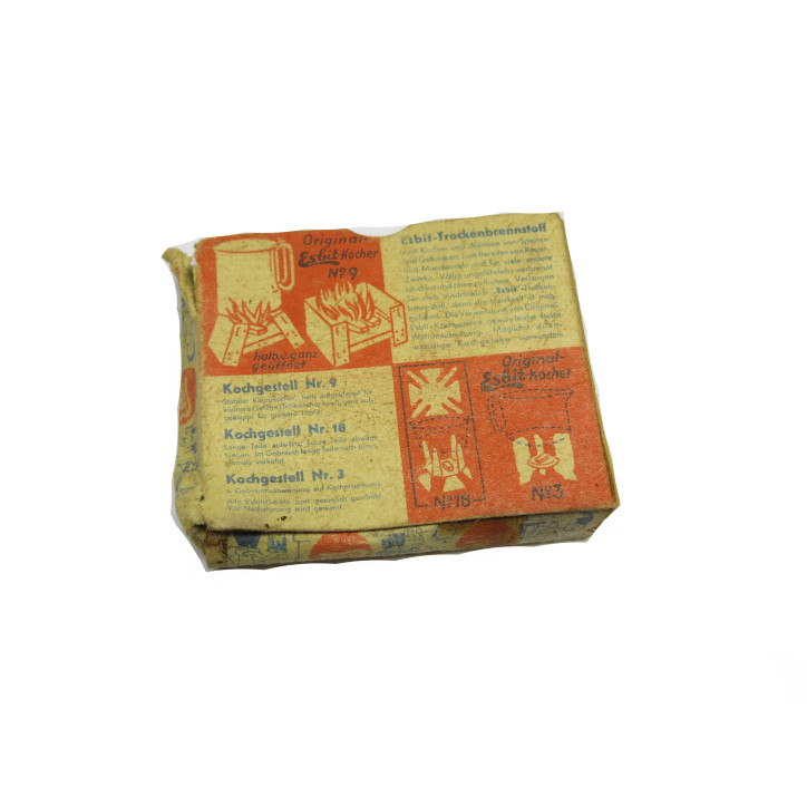 Boite vide tablettes du rechaud Esbit Allemand ref 123 