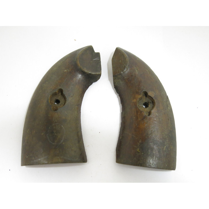 Plaquettes de crosse bois revolver Lefaucheux 1854 -58 