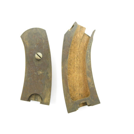 Belle paire de plaquettes de crosse originale revolver 1892 ref R  120 
