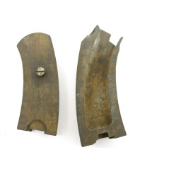 Belle paire de plaquettes de crosse originale revolver 1892 ref 147