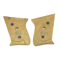 Paire de plaquettes bois pour pistolet Walther TPH 22 LR ref 106 