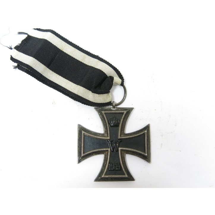 Croix de fer originale Allemande 14/18 avec son  ruban ref 108