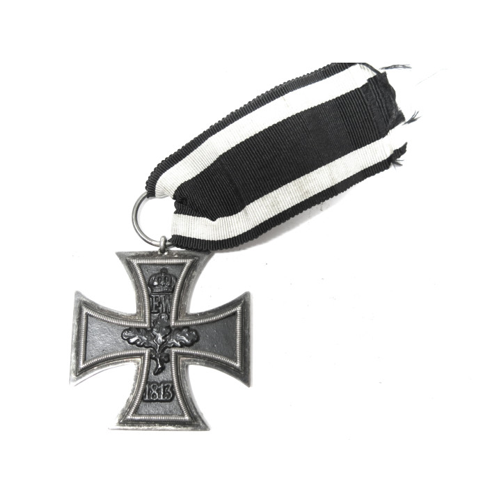 Croix de fer originale Allemande 14/18 avec son  ruban ref 108