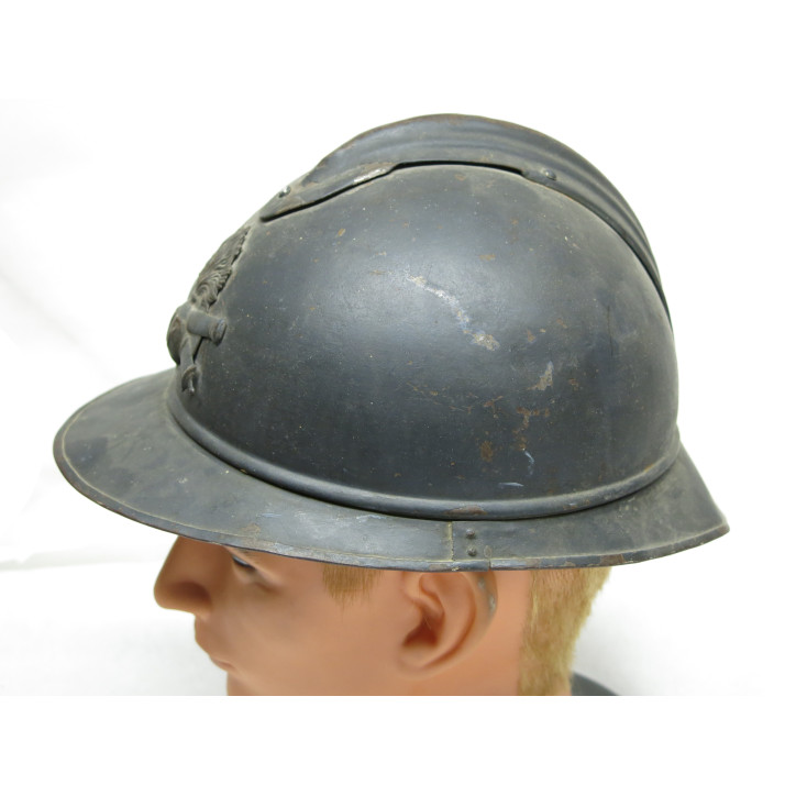 Casque Adrian artillerie bleu horizon 14/18  ref 954