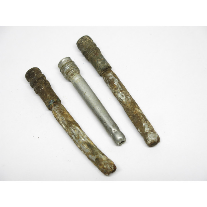 Lot de 3 allumeurs inerte grenade a manche ref 147 