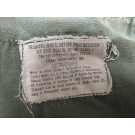 Pantalon original 1968 US Vietnam ref 750 