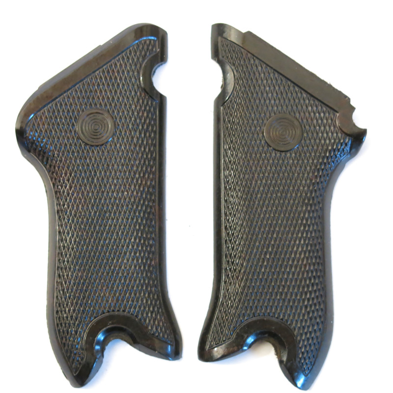 Paire de plaquettes bakélite P08 originale ref 840