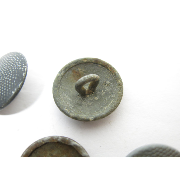 Lot de 10 boutons originaux Allemand veste Wh Ref  75