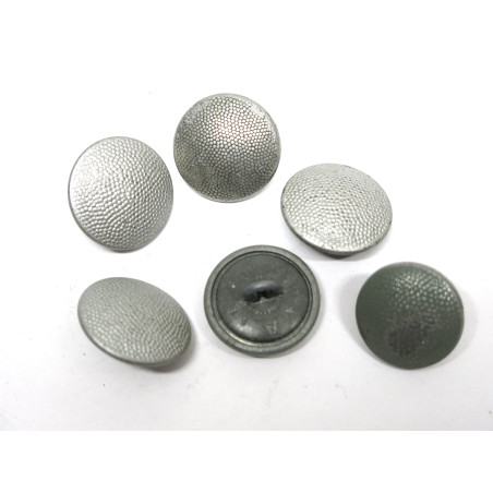 Lot de 6 boutons originaux Allemand veste Wh Ref  52