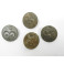 Lot de 4 boutons originaux Allemand veste Wh Ref  42