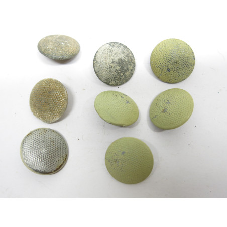 Lot de 8 boutons originaux Allemand veste Wh Ref  56