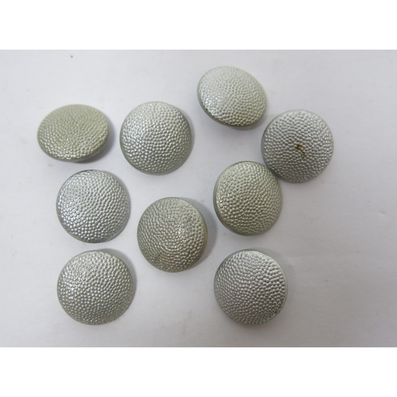 Lot de 9 boutons originaux Allemand veste Wh Ref  57