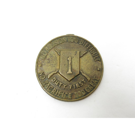 Medaille 1 Big red One ref  113