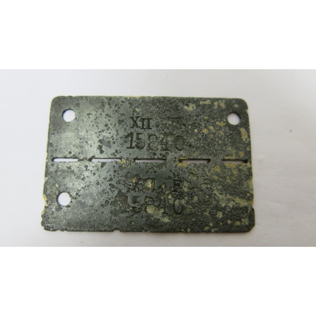 Dog tag STALAG ww2 ref 15840
