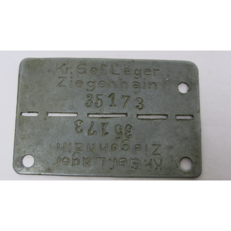 Plaque originale d'identification  Ref  35173