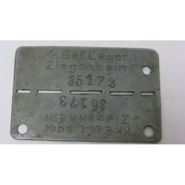 Dog tag  officer  OFLAG ww2 ref   35173