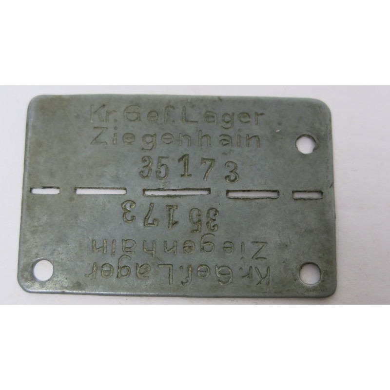 Dog tag  officer  OFLAG ww2 ref   35173