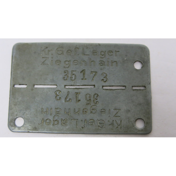 Dog tag  officer  OFLAG ww2 ref   35173