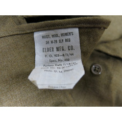 Chemise pour femme US originale WW2 - datée 1944 état neuf Réf125