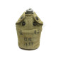 Gourde originale US 1918 complète avec quart et housse ref 753 
