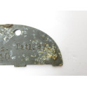 Demi plaque identification originale Allemande Normandie  Ref 403