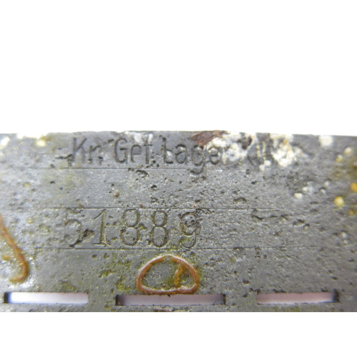 Plaque d'identification Allemande 14/18 Ref 470