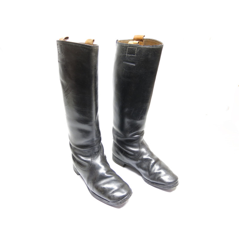 Paire de bottes cuir originales Allemandes  WH ref  9654 