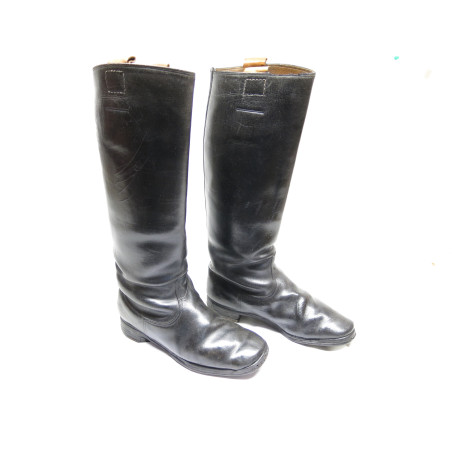 Paire de bottes cuir originales Allemandes  WH ref  9654 