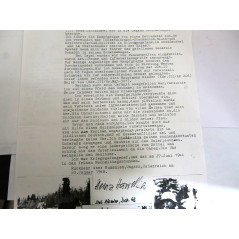 1 Photo dédicacée  Ritterkreuz 1941 soldat Heinz Hawelka    ref  122 