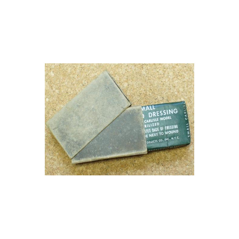 Pansement US brun boite carton