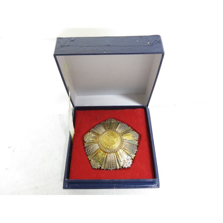 Ordre national Commander Vietnam grand officier argent avec sa boite  ref 478
