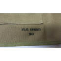 Trousse tissu pour  outillage US army datée 1942 ref 412 