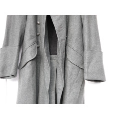 Capote originale soldat Allemand avec pattes d'épaules ref 666