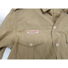 Chemise Scout de France Paris Ile de France ref 580