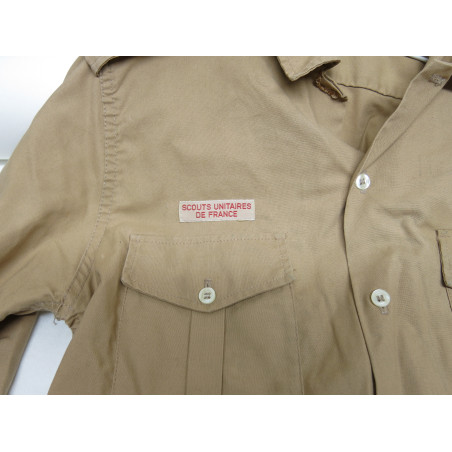 Chemise Scout de France Paris Ile de France ref 580