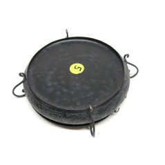 Superbe Boussole astrologique en métal asiatique gravée ref  147 