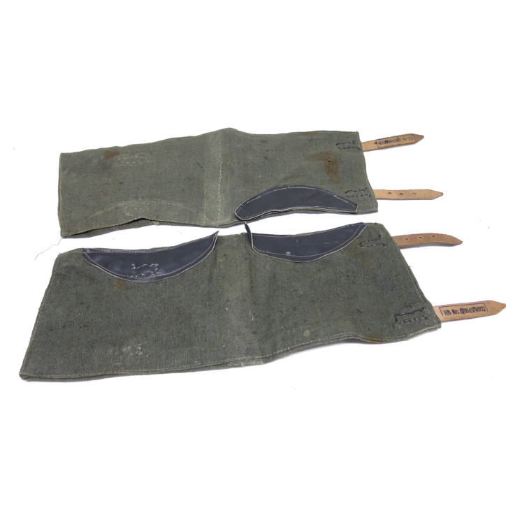 Paire de guetres originales Allemande 39/45 ref 40