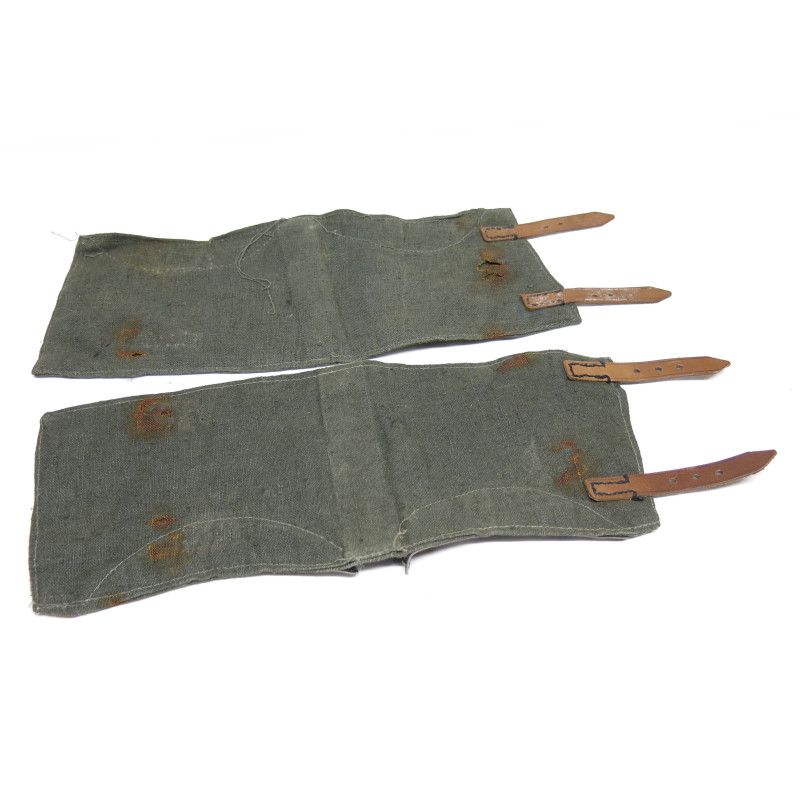 Paire de guetres originales Allemande 39/45 ref 40