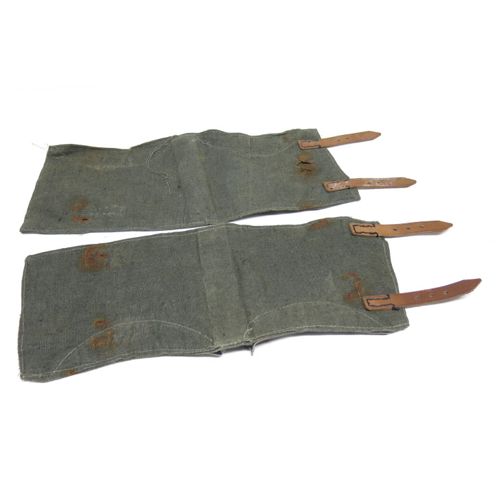 Paire de guetres originales Allemande 39/45 ref 40