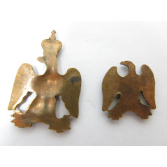 Lot de  2 Medaillons aigle Imperiale Napoleon ref  880 