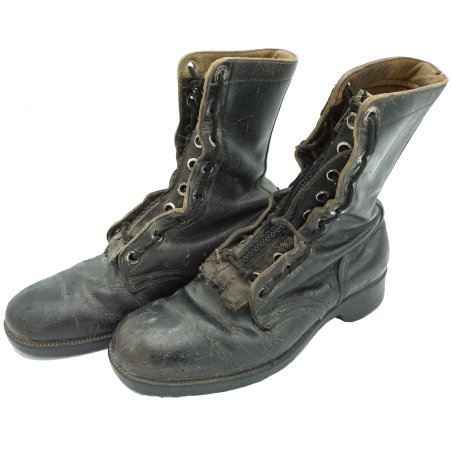 Bottes de combat US Vietnam originales avec Zipper 6R
