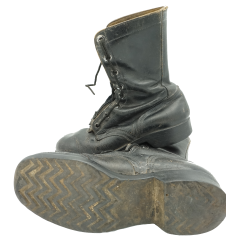 Bottes de combat US Vietnam originales avec Zipper 6R