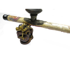 2 supports en pierre  pour pipe asiatique  