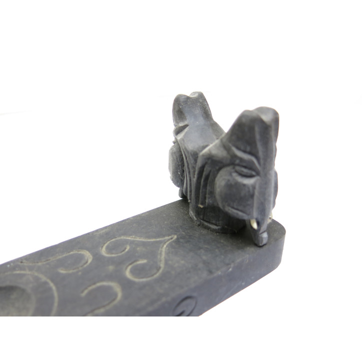 Support en bois  pour pipe asiatique  