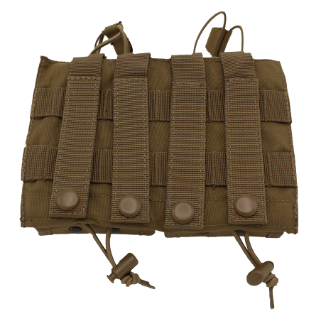 Porte chargeurs double tactique renforcé Sable