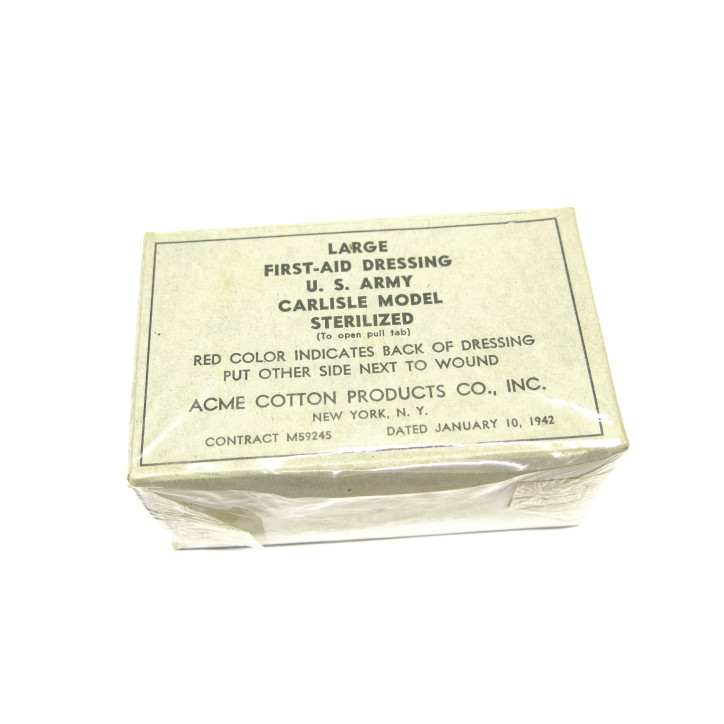 Pansement original large US ww2 ref  489 