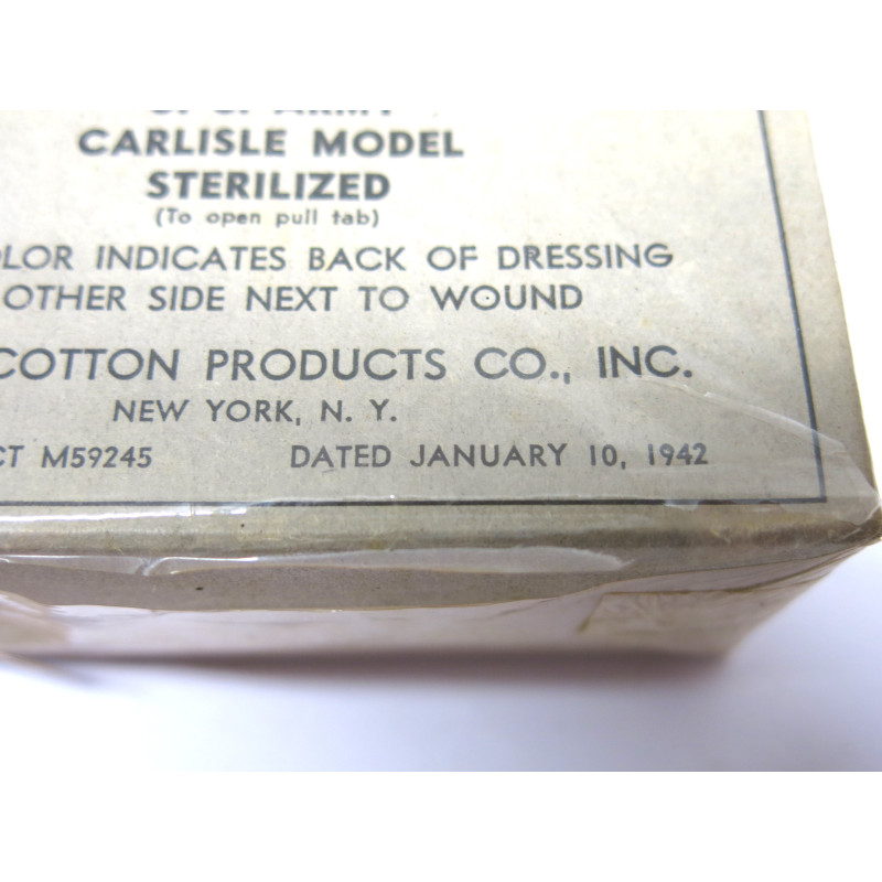 Pansement original large US ww2 ref  489 
