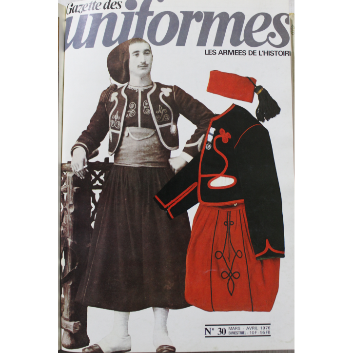 Album Gazette des Uniformes Vol II : du No 25 à 30