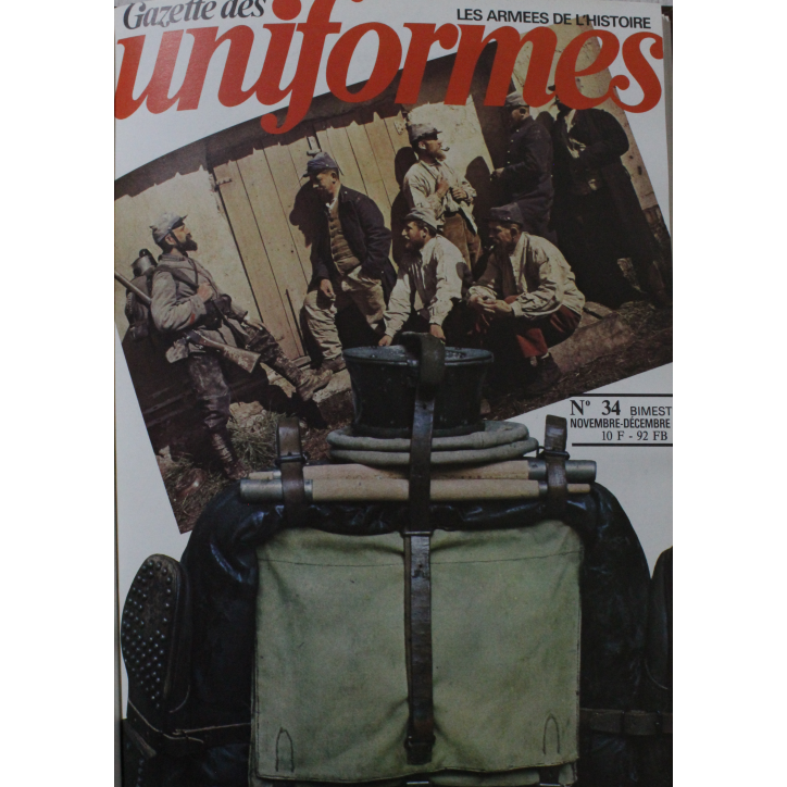 Album Gazette des Uniformes Vol III : du No 31 à 36